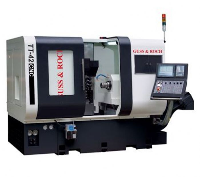 Centro de torneado horizontal cnc gang-tool de 8 ejes